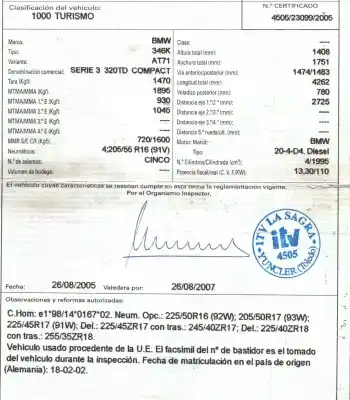 Scrapping Vehicle bmw serie 3 compact (e46) 2.0 16v diesel cat of the year 2002 powered 204d4