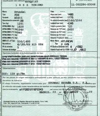 Veículo de Sucata hyundai i30 (fd) 1.6 crdi do ano 2009 alimentado d4fb