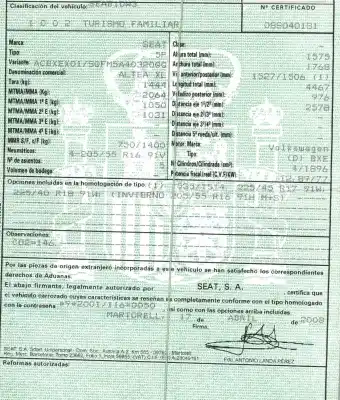 Veicolo di demolizione seat altea xl (5p5, 5p8) 1.9 tdi dell'anno 2008 alimentato bxe