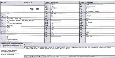 Veículo de Sucata dacia sandero iii 1.0 tce 90 do ano 2023 alimentado h4de470