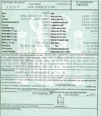 Veículo de Sucata ford kuga (cbv) 2.0 tdci cat do ano 2011 alimentado ufda