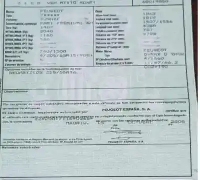 Veículo de Sucata peugeot partner tepee 1.6 hdi do ano 2008 alimentado 9h02