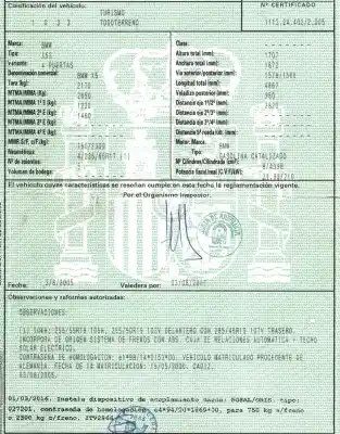 Здавання транспортного засобу bmw x5 (e53) 4.4i automático року 2000 потужний 448s2