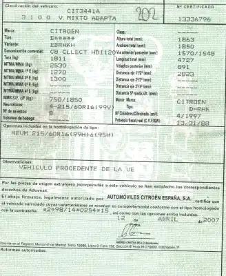Здавання транспортного засобу citroen c8 (ea_, eb_) 2.0 hdi року 2007 потужний rhk Здавання транспортного засобу citroen c8 (ea_, eb_) 2.0 hdi року 2007 потужний rhk