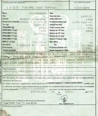 Утилизация автомобиля volkswagen touareg (7la, 7l6, 7l7) 2.5 r5 tdi года 2005 питание bac