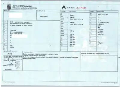 Утилизация автомобиля citroen berlingo / berlingo first monospace (mf_, gjk_, gfk_) 1.6 hdi 75 (mf9hw, gj9hwc, gf9hwc, gn9hwc) года 2008 питание 9hw (dv6bted4),dv6b