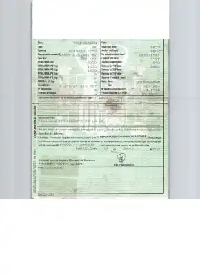 Здавання транспортного засобу volkswagen caddy iii monospace (2kb, 2kj, 2cb, 2cj) 2.0 sdi року 2005 потужний bdj