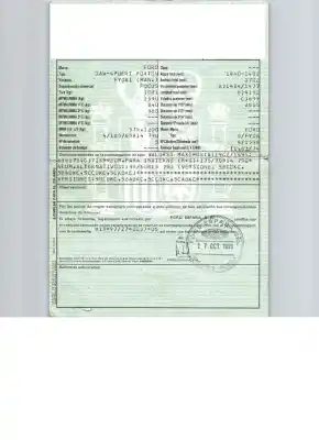 Утилизация автомобиля ford focus i (daw, dbw) 2.0 16v года 1999 питание fyda