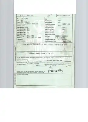 Утилизация автомобиля chrysler voyager iv (rg, rs) 2.5 crd года 2003 питание enj