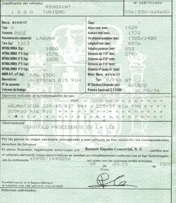 Утилизация автомобиля renault laguna ii (bg0) 1.9 dci diesel cat года 2003 питание f9qn752 Утилизация автомобиля renault laguna ii (bg0) 1.9 dci diesel cat года 2003 питание f9qn752