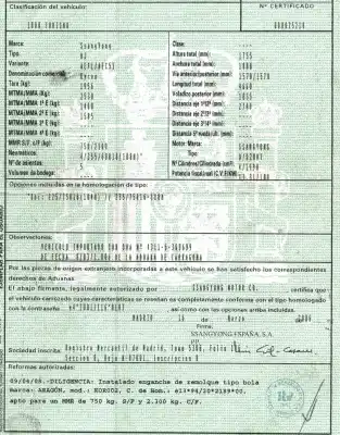 Утилизация автомобиля ssangyong                                          kyron                                                                                                                                                                                                                                                      2.0 xdi 4x4 года 2006 питание d20dt