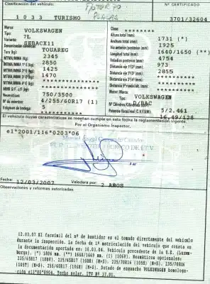 Здавання транспортного засобу volkswagen touareg (7la, 7l6, 7l7) 2.5 r5 tdi року 2007 потужний bac