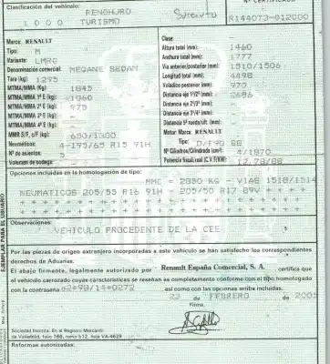 Verschrottungsfahrzeug renault megane ii sedán (lm0/1_) 1.9 dci (lm0g, lm1g, lm2c) des jahres 2005 angetrieben f9qb8