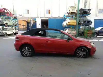 Veicolo di demolizione volkswagen golf vi descapotable (517) 1.6 tdi dell'anno 2012 alimentato cayc