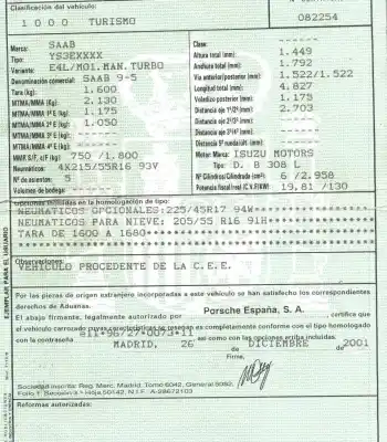 Veículo de Sucata saab 9-5 (ys3e) 3.0 tid do ano 2002 alimentado b308l