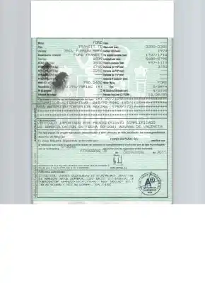 Здавання транспортного засобу ford transit furgón (fa_ _) 2.2 tdci року 2011 потужний srfa