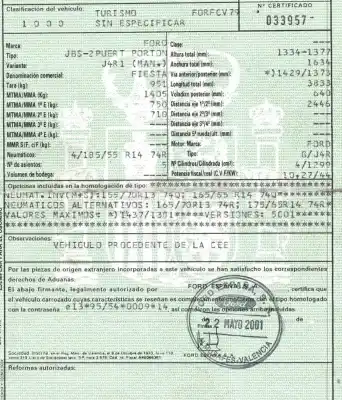 Утилизация автомобиля ford fiesta iv (ja_, jb_) 1.3 i года 2001 питание j4r