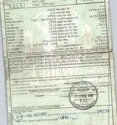 Veículo de Sucata ford maverick (uds, uns) 2.7 td do ano 1996 alimentado td27e