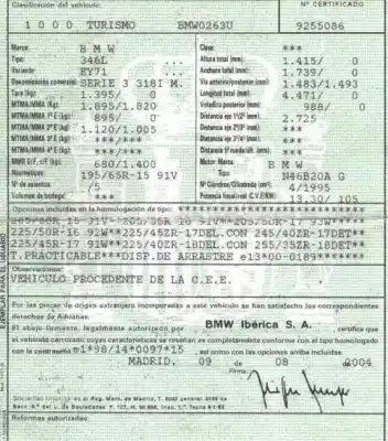 Veículo de Sucata bmw 3 (e46) 318 i do ano 2004 alimentado n46b20a