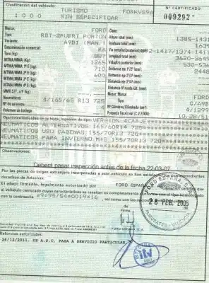 Здавання транспортного засобу ford ka (rb_) 1.3 i rocam року 2005 потужний a9b