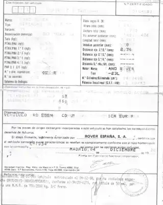 Veículo de Sucata land rover defender (ld) 2.5 tdi do ano 1998 alimentado 23l