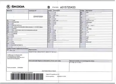 Здавання транспортного засобу skoda octavia iv (nx3, nn3) 1.5 tsi року 2023 потужний dfy