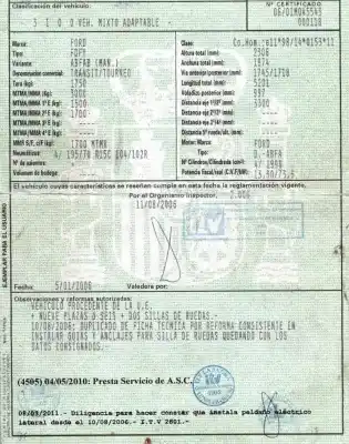 Veículo de Sucata ford transit autobús (fd_ _, fb_ _, fs_ _, fz_ _, fc_ _) 2.0 di (f_e_, f_f_, f_g_) do ano 2006 alimentado abfa