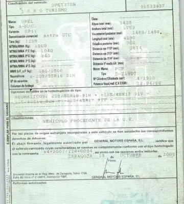 Утилизация автомобиля opel astra h gtc (a04) 1.9 cdti (l08) года 2005 питание z19dt