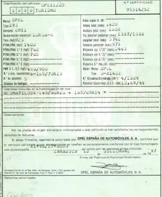 Утилизация автомобиля opel corsa b (s93) 1.4 i 16v (f08, f68, m68) года 1997 питание x14sz