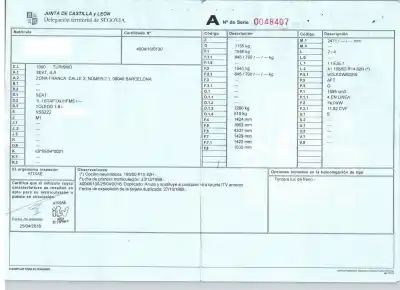 Утилизация автомобиля seat toledo i (1l2) 1.6 i года 1998 питание aft