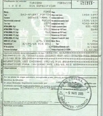 Утилизация автомобиля ford focus ii (da_, hcp, dp) 1.6 tdci года 2005 питание g8da
