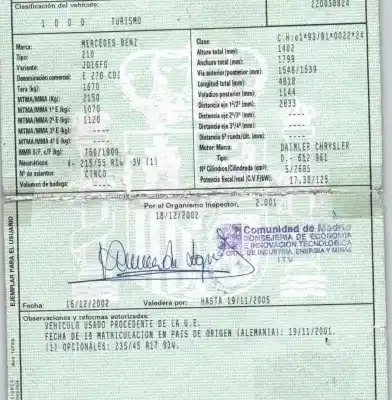 Veículo de Sucata mercedes-benz clase e (w210) e 270 cdi (210.016) do ano 2003 alimentado 612961