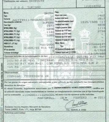 Scrapping Vehicle skoda superb ii (3t4) 2.0 tdi 16v 4x4 of the year 2011 powered cffb