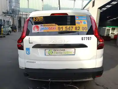Утилизация автомобиля dacia jogger 1.0 tce 90 eco-g года 2023 питание h4df480