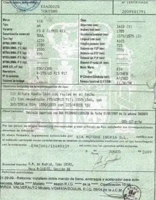 Véhicule à la ferraille kia soul i (am) 1.6 crdi 128 de l'année 2009 alimenté d4fb