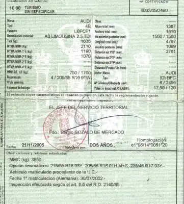 Здавання транспортного засобу audi a6 c5 (4b2) 2.5 tdi року 2002 потужний bfc