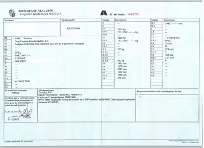 Scrapping Vehicle opel corsa b (s93) 1.0 i 12v (f08, f68, m68) of the year 1998 powered x10xe