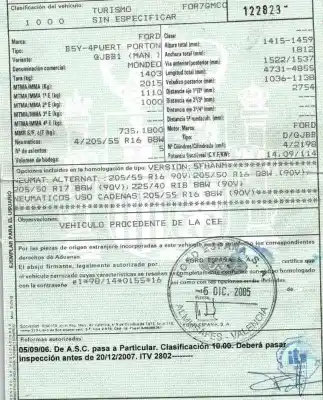 Verschrottungsfahrzeug ford mondeo iii (b5y) 2.2 tdci des jahres 2005 angetrieben qjbb