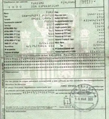 Утилизация автомобиля ford                                               focus i (daw, dbw)                                                                                                                                                                                                                                         1.8 di / tddi года 2000 питание c9db