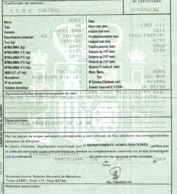 Утилизация автомобиля audi                                               a6 c5 (4b2)                                                                                                                                                                                                                                                1.9 tdi года 2004 питание avf