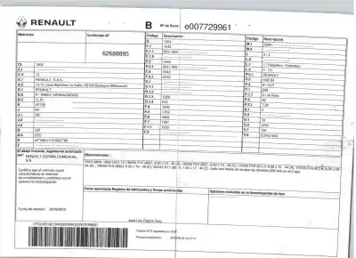 Veículo de Sucata renault clio iv (bh_) 0.9 tce 90 lpg do ano 2019 alimentado h4bb410