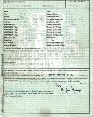 Scrapping Vehicle bmw 3 touring (e46) 320 d of the year 2003 powered 204d4