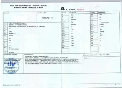 Здавання транспортного засобу opel                                               astra h (a04)                                                                                                                                                                                                                                              1.7 cdti (l48)                                                                                                                                                                                                                                             року 2007 потужний z17dth