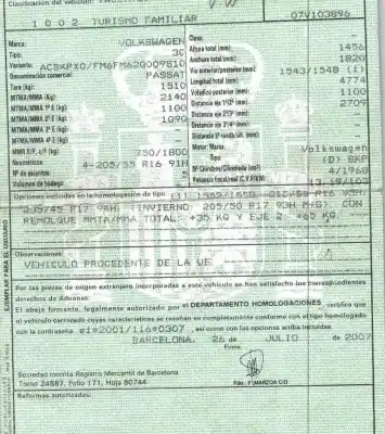 Утилизация автомобиля volkswagen passat b6 variant (3c5) 2.0 tdi 16v года 2007 питание bkp