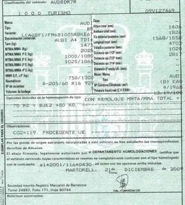 Здавання транспортного засобу audi a4 b8 (8k2) 2.0 tdi року 2010 потужний cagb