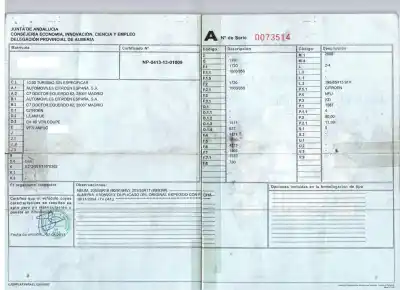 Veículo de Sucata citroen c4 coupé (la_) 1.6 16v do ano 2005 alimentado nfu