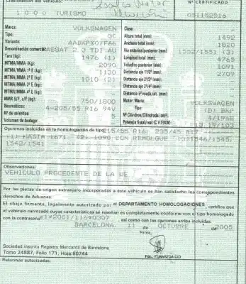 Veículo de Sucata volkswagen passat b6 (3c2) 2.0 tdi do ano 2005 alimentado bkp