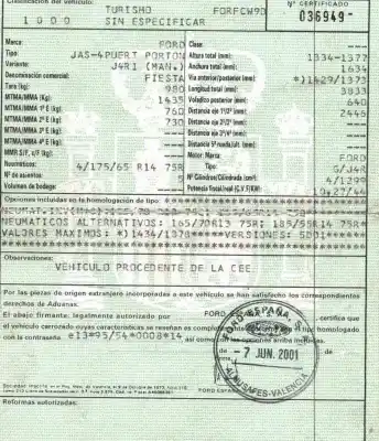 Утилизация автомобиля ford fiesta iv (ja_, jb_) 1.3 i года 2001 питание j4r