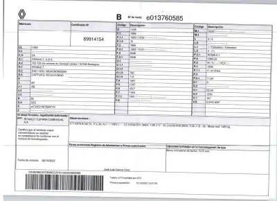Sloopvoertuig RENAULT CAPTUR II (HF_) E-TECH 160 van het jaar 2022 aangedreven H4M630