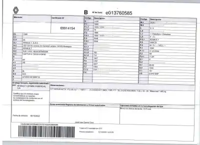 Veículo de Sucata renault captur ii (hf_) e-tech 160 do ano 2022 alimentado h4m 630 Veículo de Sucata renault captur ii (hf_) e-tech 160 do ano 2022 alimentado h4m 630
